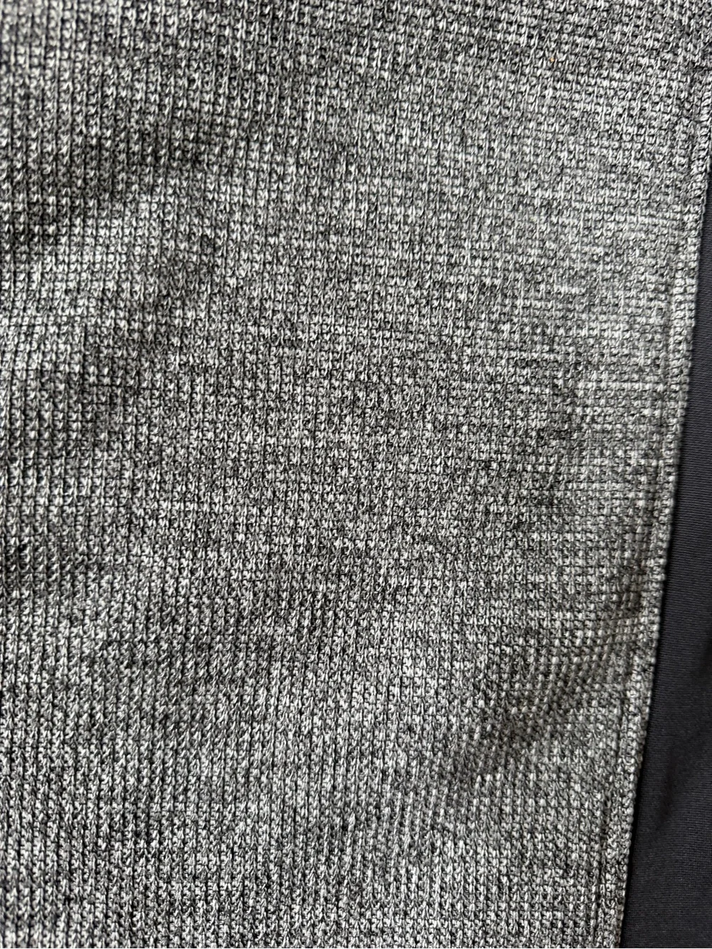 Spyder mid weight Heather gray black 1/4 zip Outbound core sweater jacket. Large